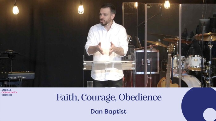 Faith, Courage, Obedience